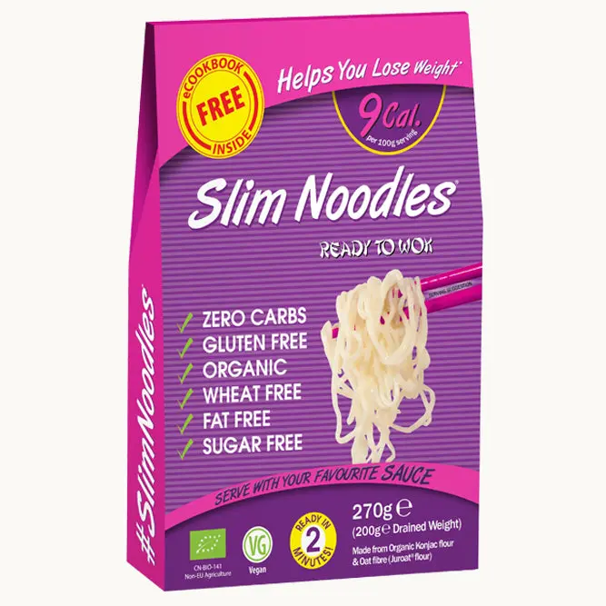 5 Pack Eat Water Slim Noodles Zero Carbohydrate 270 Grams