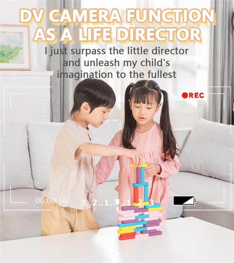 Product Introduction of Children Digital Camera Instant Print for Kids Thermal Print Camera Instant Photo Printing Camera Video Toys+32G Memory Card 41