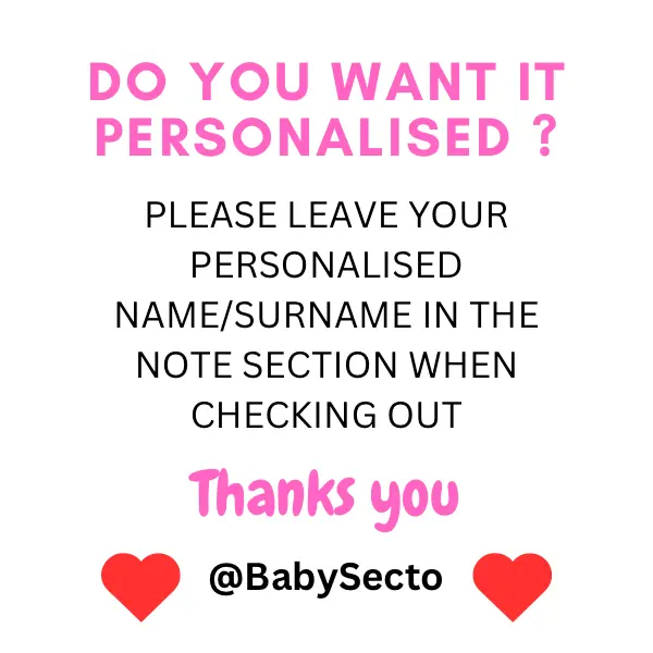 PERSONALISED BABY HAT 1