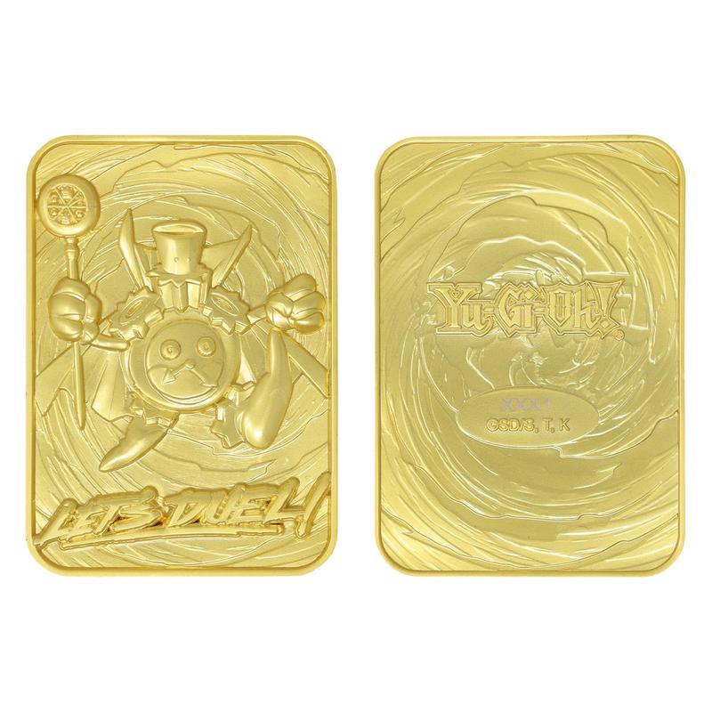 Yu-Gi-Oh! Limited Edition 24k Gold Plated Time Wizard Metal Card 2
