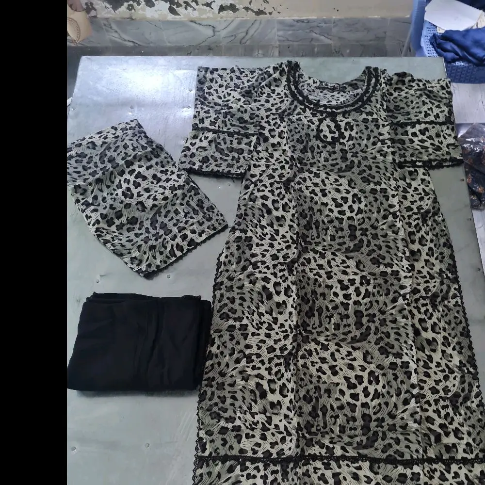 Ready made asian stitched suit. linen material