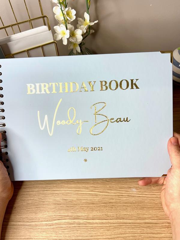 Isla & Boe Enchanting Birthday Memories Book - Personalized Keepsake for Baby's First Birthday 5