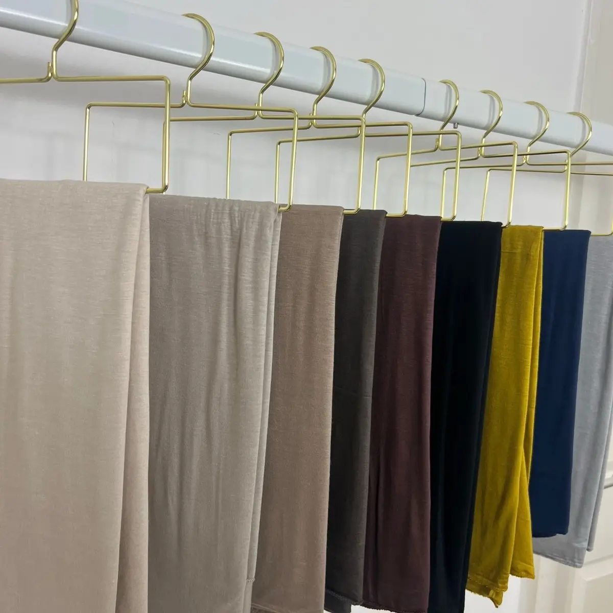Cotton jersey hijab breathable and lightweight