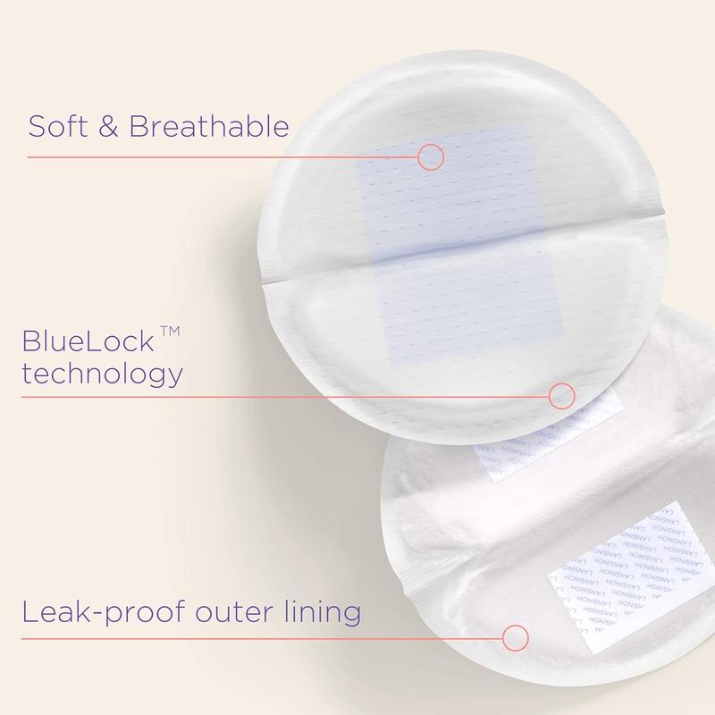 Disposable Breast Pads for nursing breastfeeding mothers, essential for hospital bag, thin super absorbent layers, discreet fit , 60 Count ( Pack of 1) | Free Shipping 4