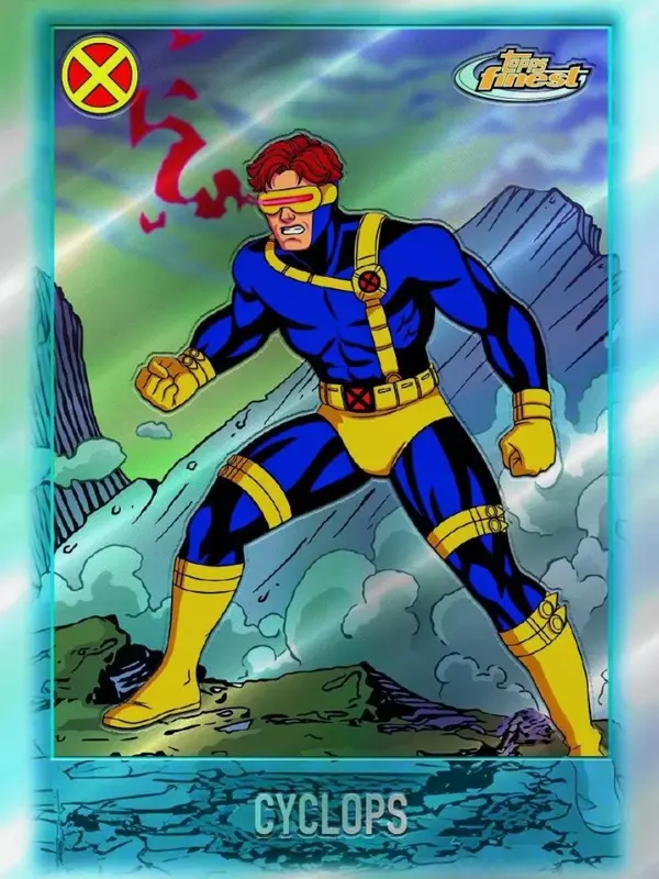 (BAMBO)X-MEN 97 TOPPS FINEST - FULL BOX OR SINGLE PACK - NON-SPORTS TRADING CARDS 6