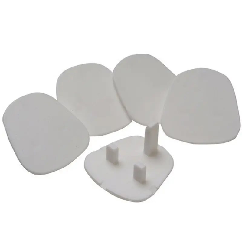 5 x Safety Plugs for Sockets UK Baby/Children/Kids Outlet Covers Protectors