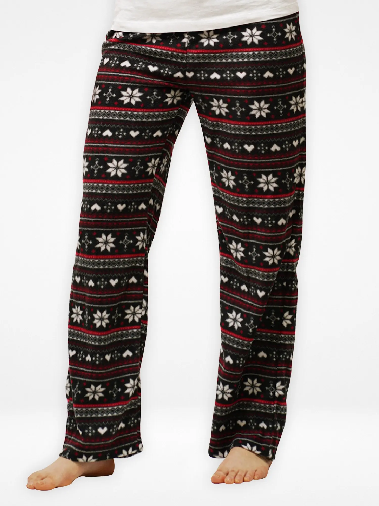 Cozy Women's Microfleece Sleepwear Pant Comfortable Fit Loungewear Pajamas Womenswear