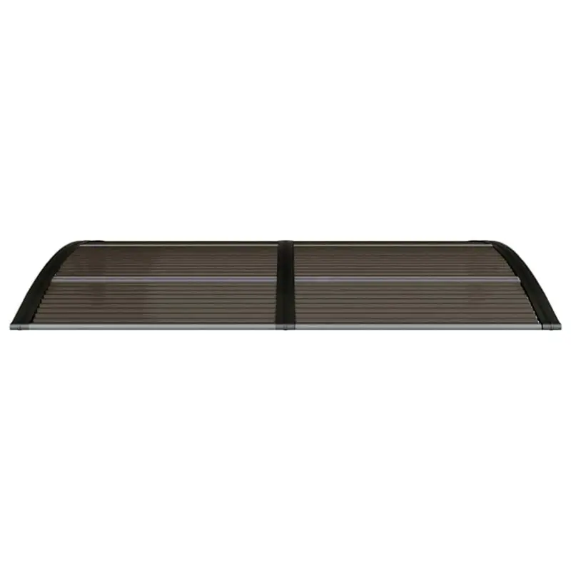 Door Canopy Black 150x75 cm Polycarbonate 3