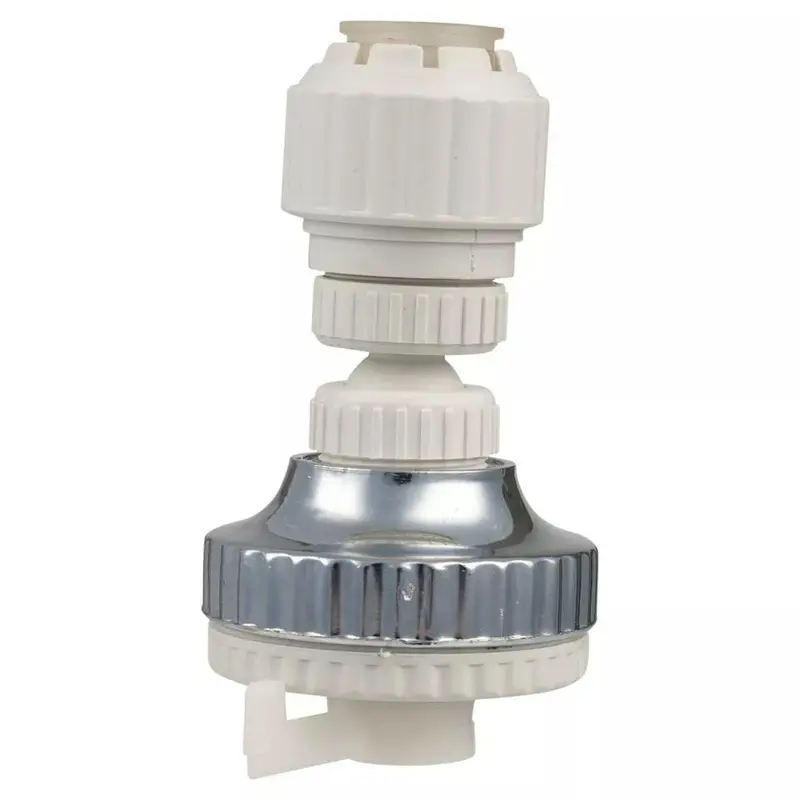 2-in-1 Eco Water-Saving Swivel Kitchen Faucet Aerator 2