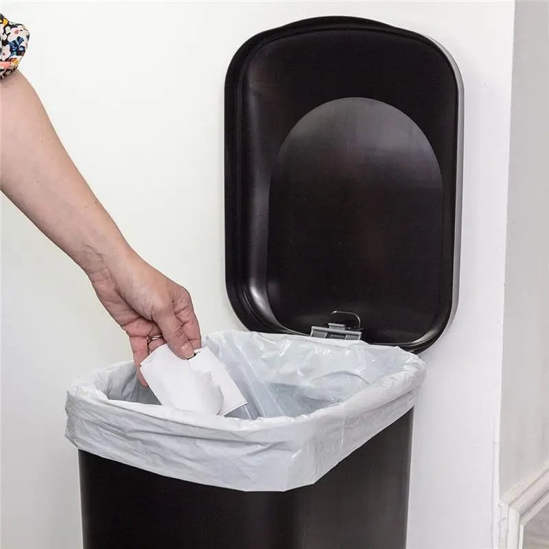 Eco Made from 100 Percent Plastic Family Kitchen Pedal Bin, 519001ADF, Recycled Dark Grey, 40 Litre 6