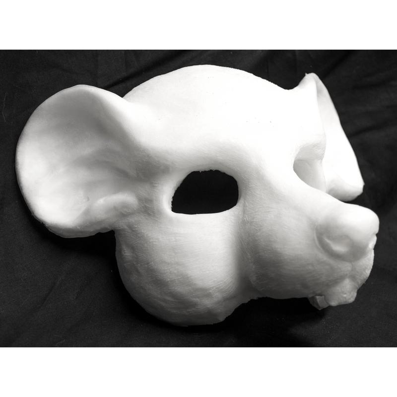 Rat (Skaven) Mask for LARP, soft foam for safe combat 4