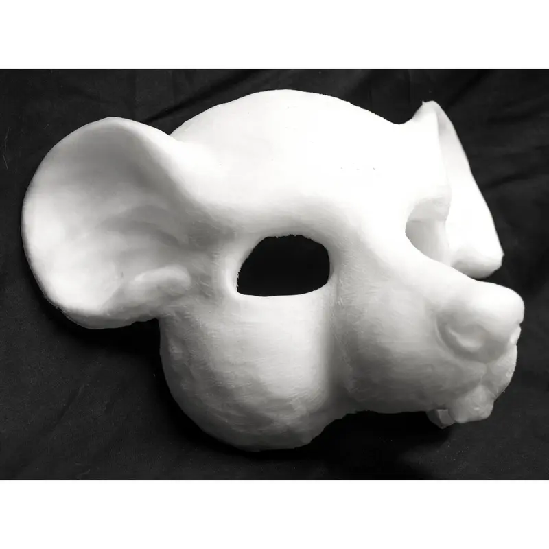 Rat (Skaven) Mask for LARP, soft foam for safe combat 4