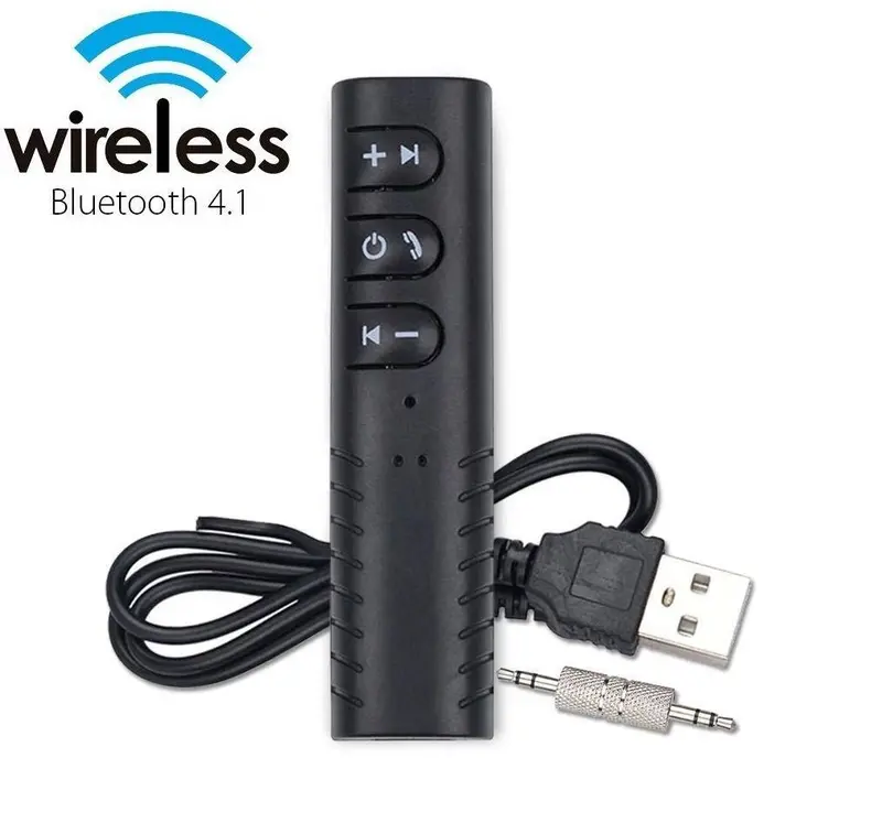 Aux Bluetooth Wireless Adaptor Jack 3.5mm Accessories 2