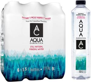 Aqua Carpatica Still Mineral Water Bottle 1.5L - Pack of 6