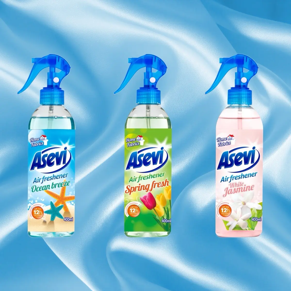 Asevi air & fabric Fragranced sprays