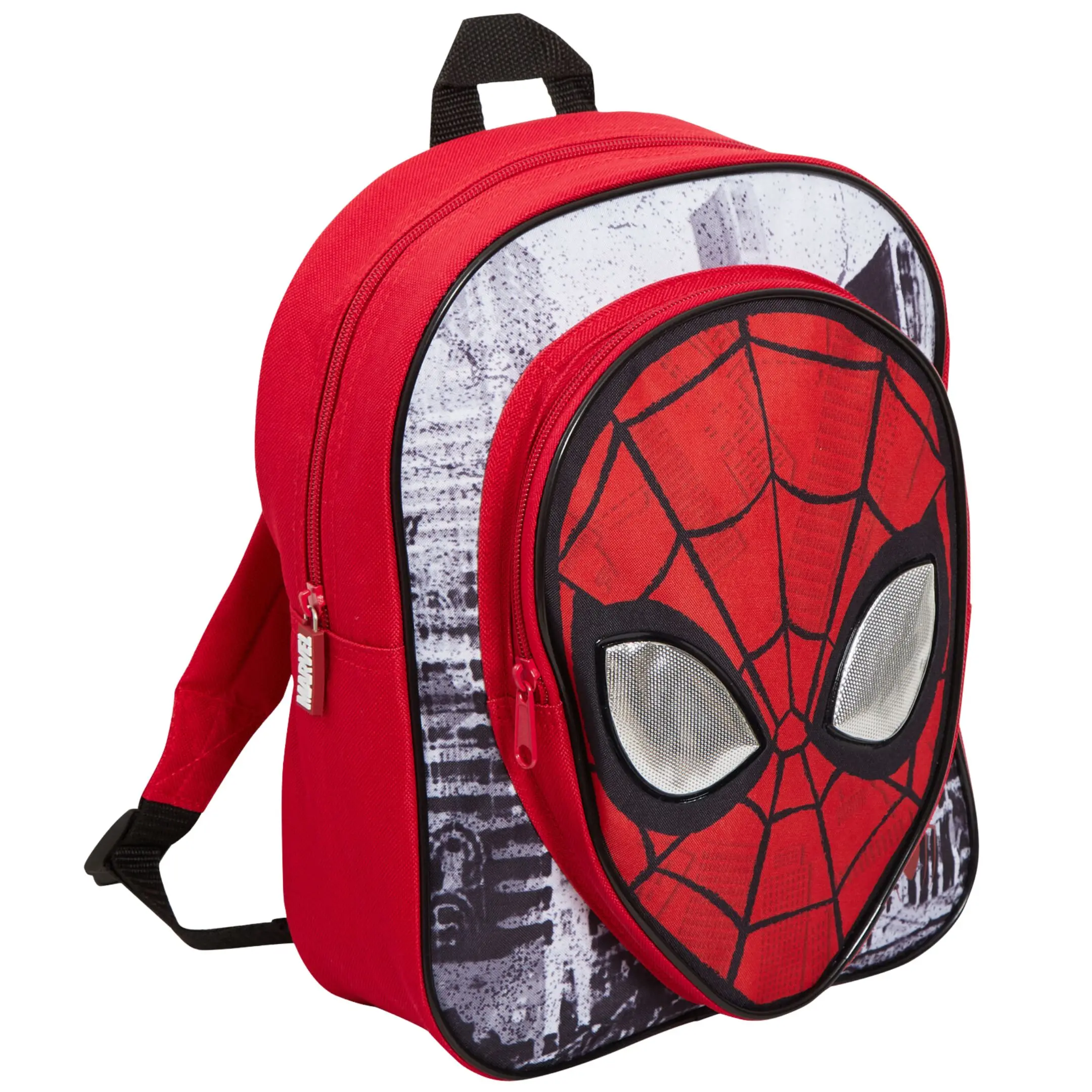 Marvel Boys Spiderman Backpack Kids Avengers School Travel Rucksack Lunch Bag 3 Eyes