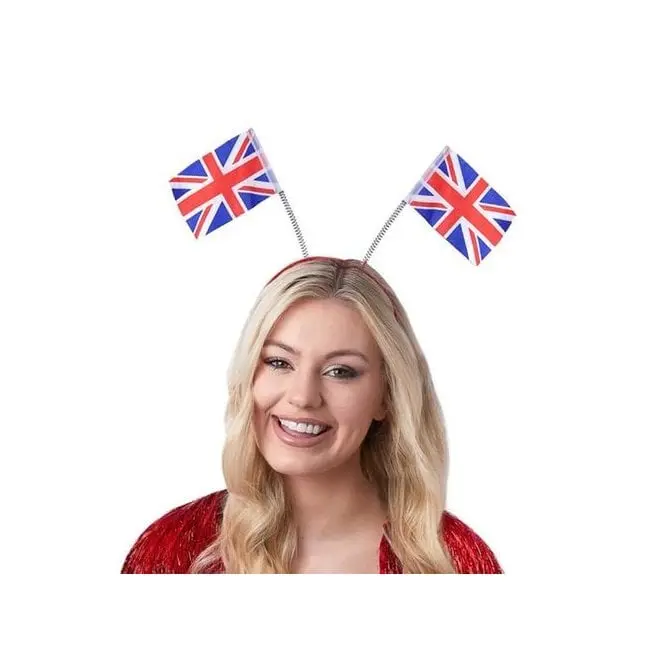 Bopper Headband with Union Jack Flag Design 1