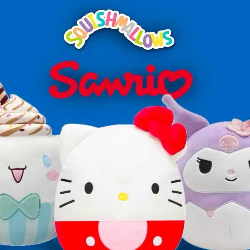 Squishmallow Sanrio Collection soft toy merch squishmallows squad jazwares plush