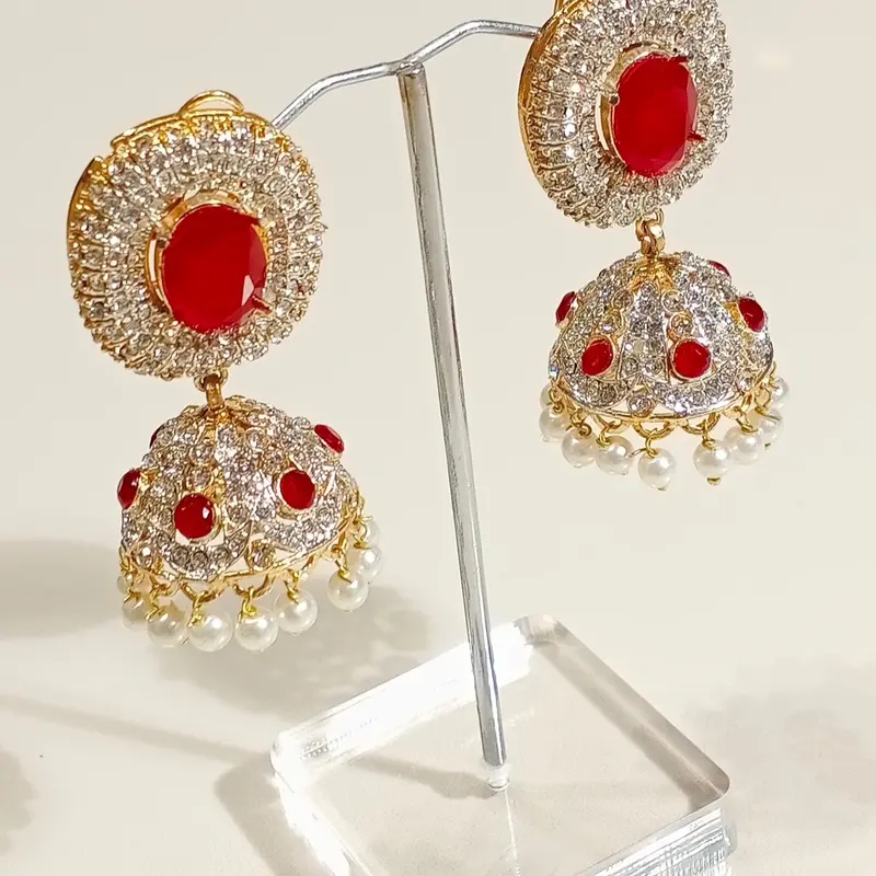 Light weight small jhumke available in 9 colours 4