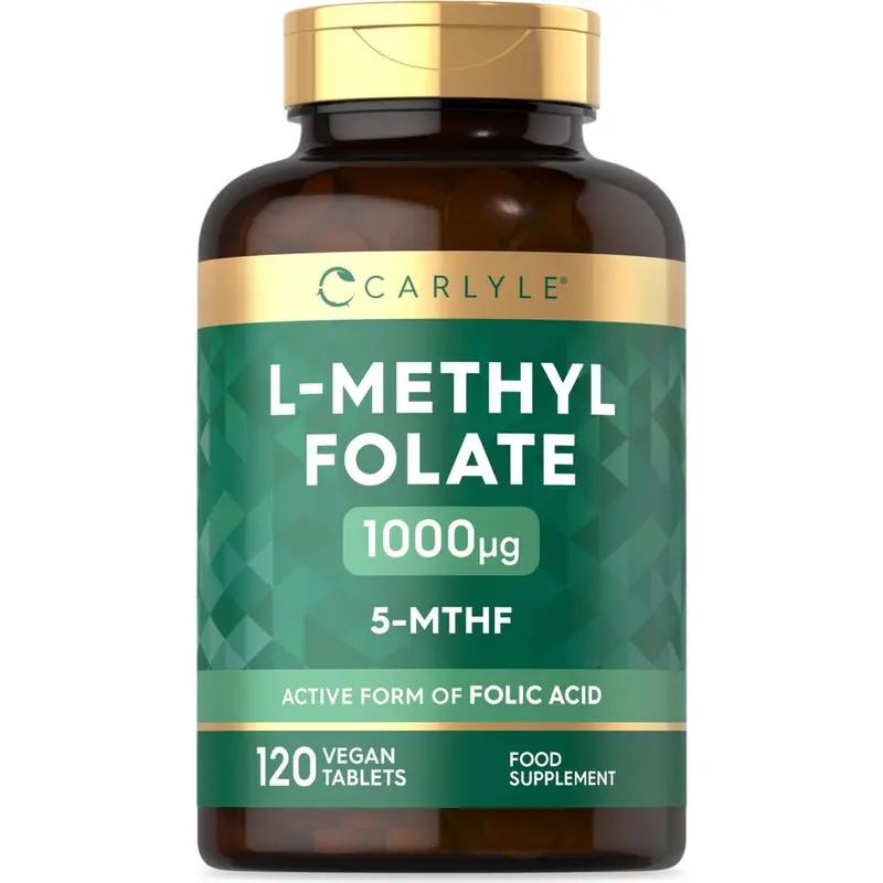 L-Methylfolate 1000 ug | 120 Tablets 0