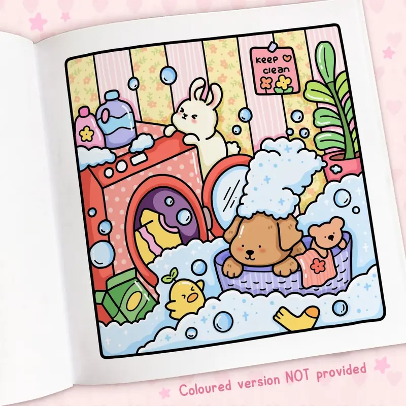 Cozy Cuties: A Cute and Comfy Colouring Book for All Ages 3