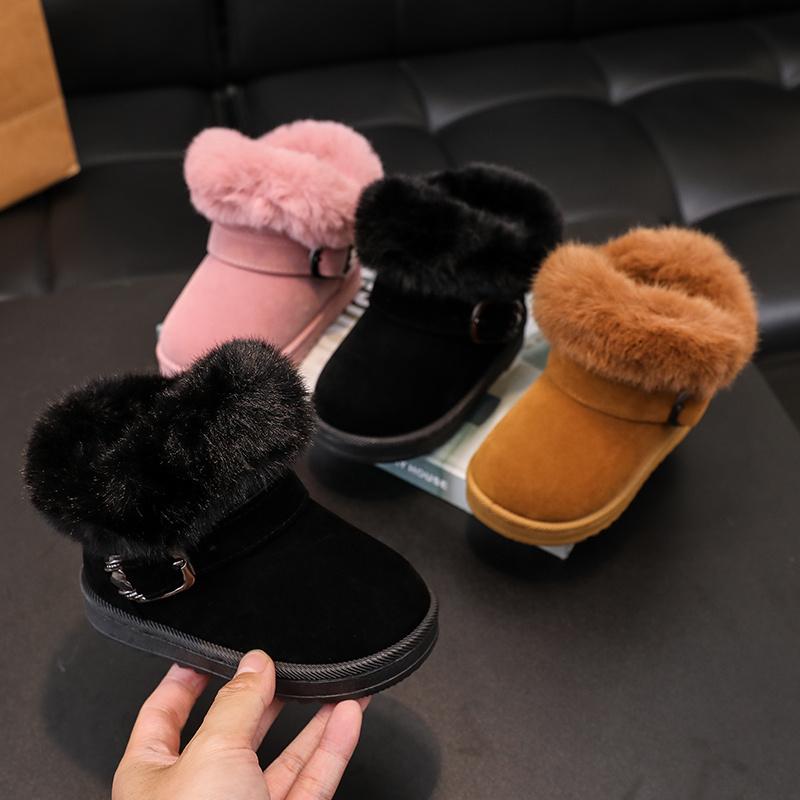 Girls snow boots - Festive Winter Snow Boots - Soft Faux Fur, Rubber Soles, Cute Designs - Fall and Winter Play - Little Girls -  For Warmth, Comfort, and Style - Winter Wonderland Adventures Await 2