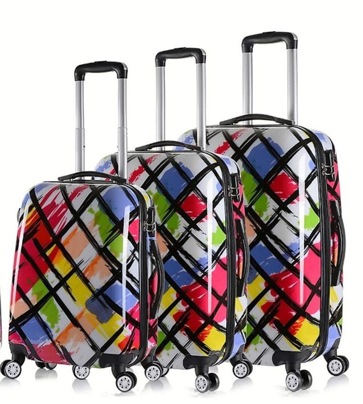 Hard Shell Suitcase Set of 3 Small Cabin Hand Luggage Medium Large Size Travel Holiday Bag Bags 0