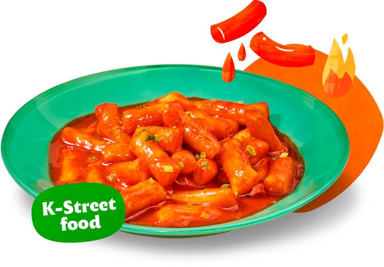 Product Introduction of bibigo Variety Cup Bundle Tteokbokki Rice Cake - x2 Cups, SWEET & Spicy Sauce 125g x1, HOT & Spicy Sauce 125g x1 - Authentic Korean Street Food Instant Chewy Snack Topokki Tteokbokki toppoki 2