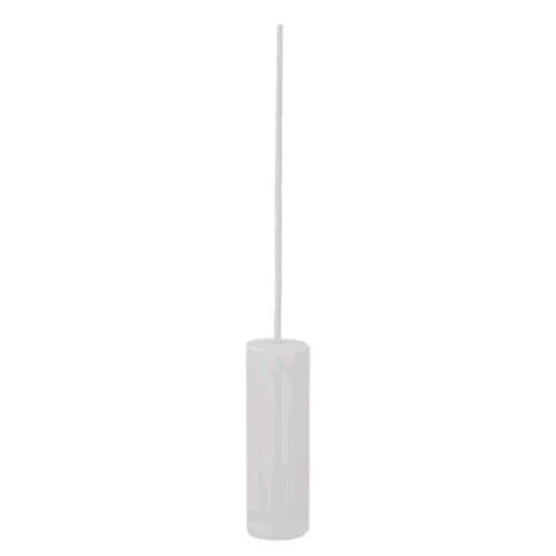 Dunelm Bathroom Light Pull Cord Glossy Finish for Bathroom White Chrome UK 1