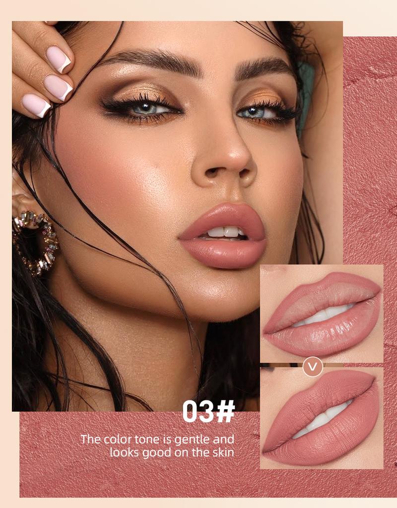 Product Introduction of QIBEST Lipstick Pencil Waterproof Sexy Red Nude Purple Matte Tint Lipstick Lasting Lip liner Pen Longlasting Makeup Cosmetics Eyeliner Lipliner 41
