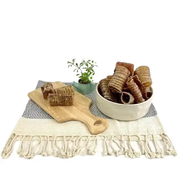 Beef Cut Trachea - Natural Dog Treats 0