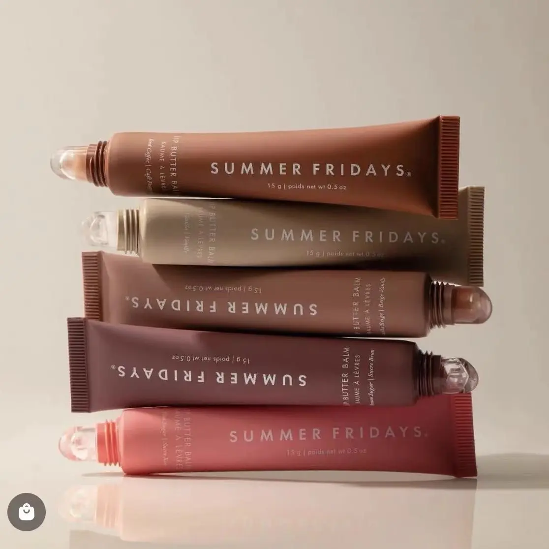 Summer Fridays Lip Butter Balm - Conditioning Lip Mask and Lip Balm for Instant Moisture, Shine and Hydration - Sheer-Tinted, lip gloss,lip balm,lipstick,Soothing Lip Care Skincare Shea Sugar Vegan