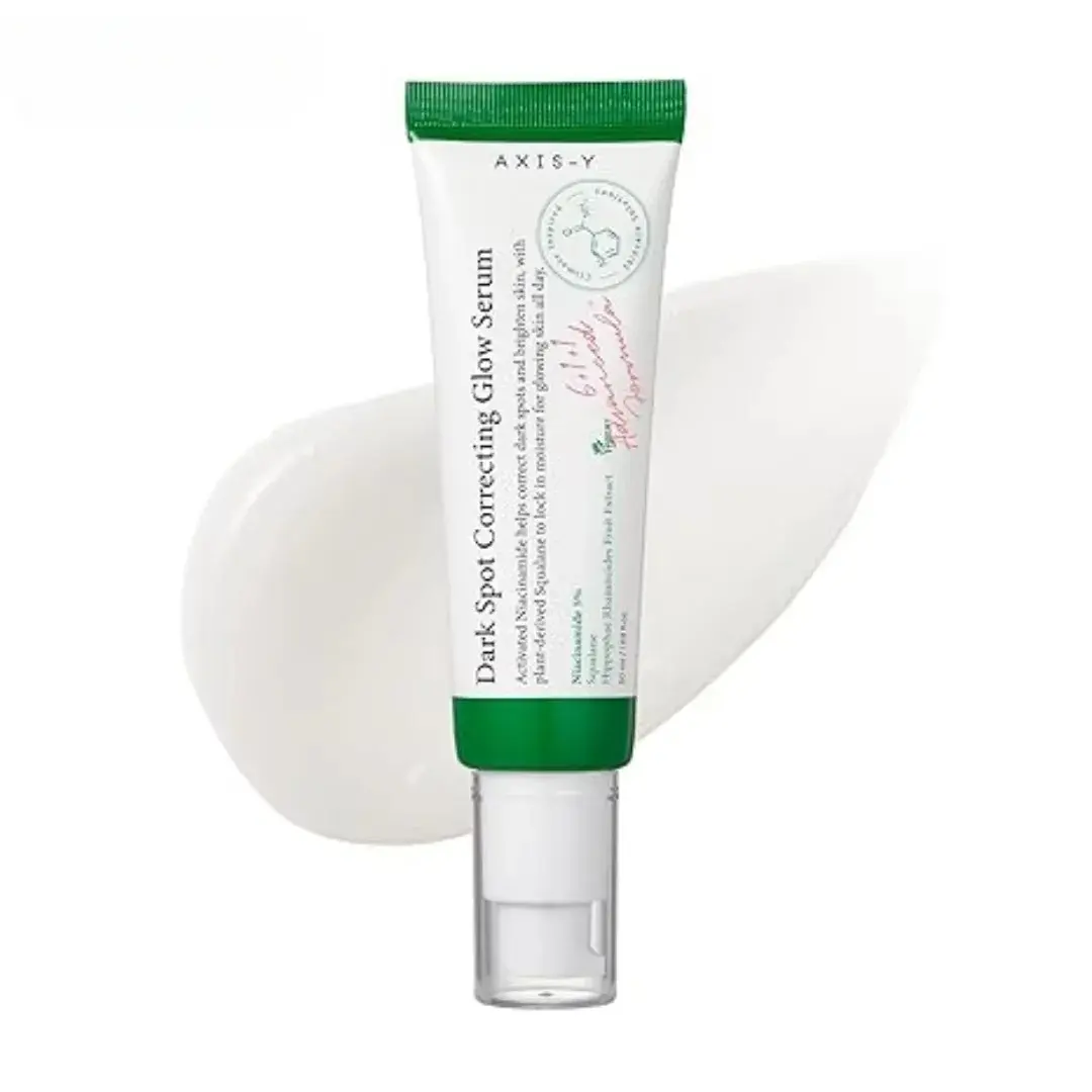 AXIS-Y Dark Spot Correcting Glow Serum - 5% Niacinamide Remedy for Dark Spots, Blemish & Freckle Remover - Vegan Korean Skin Care