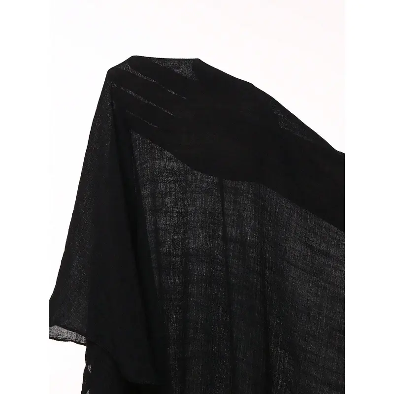 Swim Vcay Summer Beach Plain Tie Side Cover Up 7