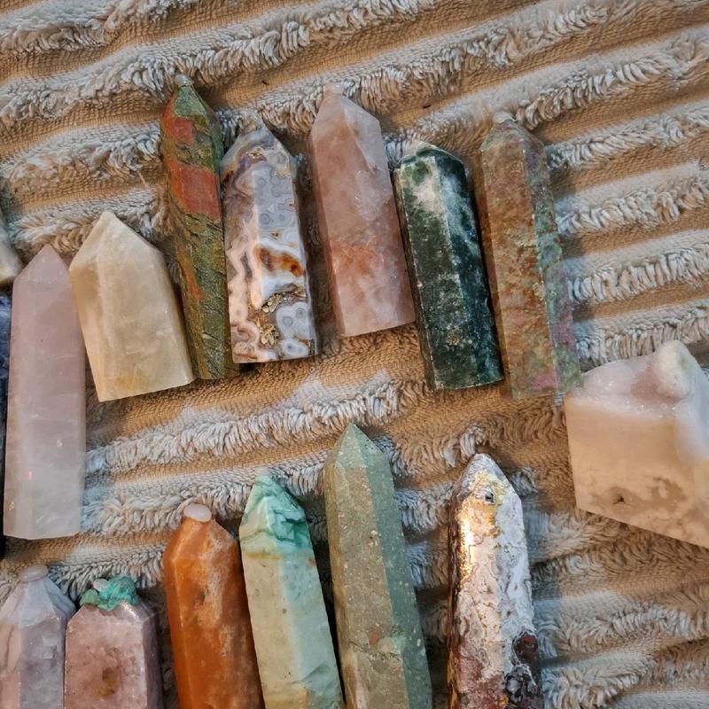 £8 each Crystal Towers 1