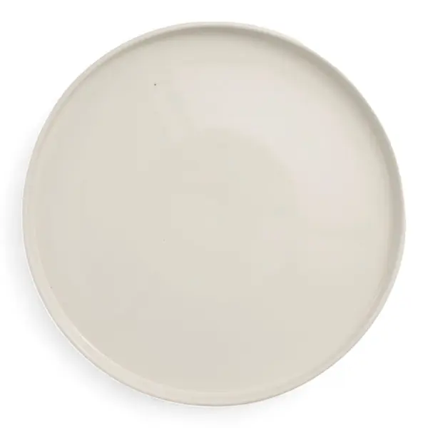 Elegant White 26cm Ceramic Serving Plate & Platter - Matte Series 1