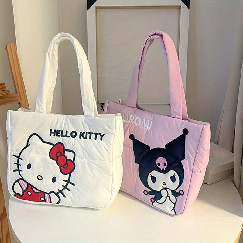 Sanrio Hello Kitty & Kuromi Cute Shoulder Bag - Sweet Style, Durable Polyester, Perfect Gift for Women 2