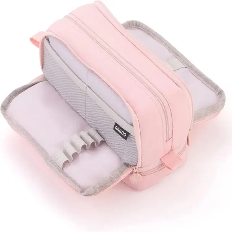 Large Capacity Kawaii Pencil Case - Aesthetic Pencil Pouch for School, Gift Supp 0