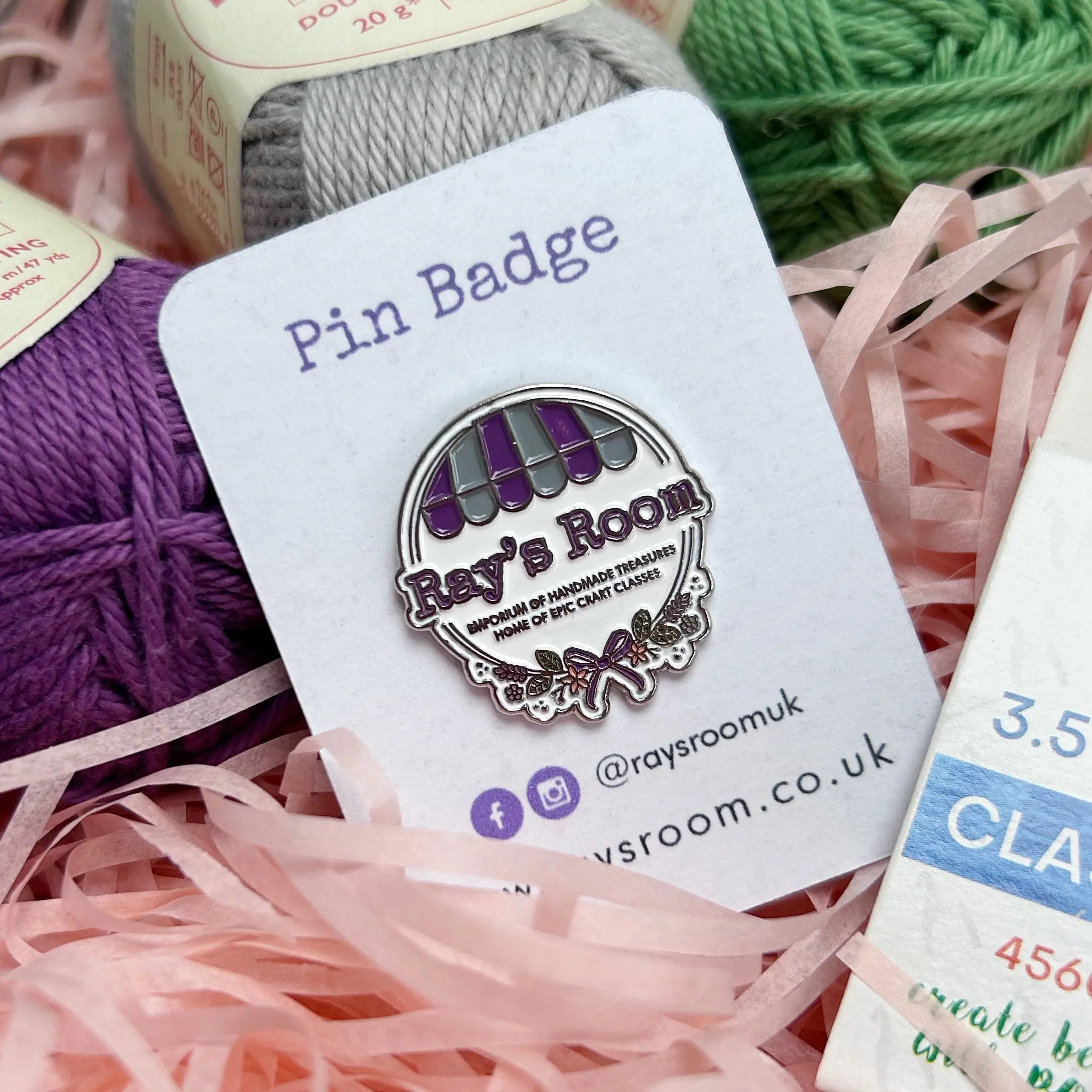 Ray's Room Enamel Pin Badge