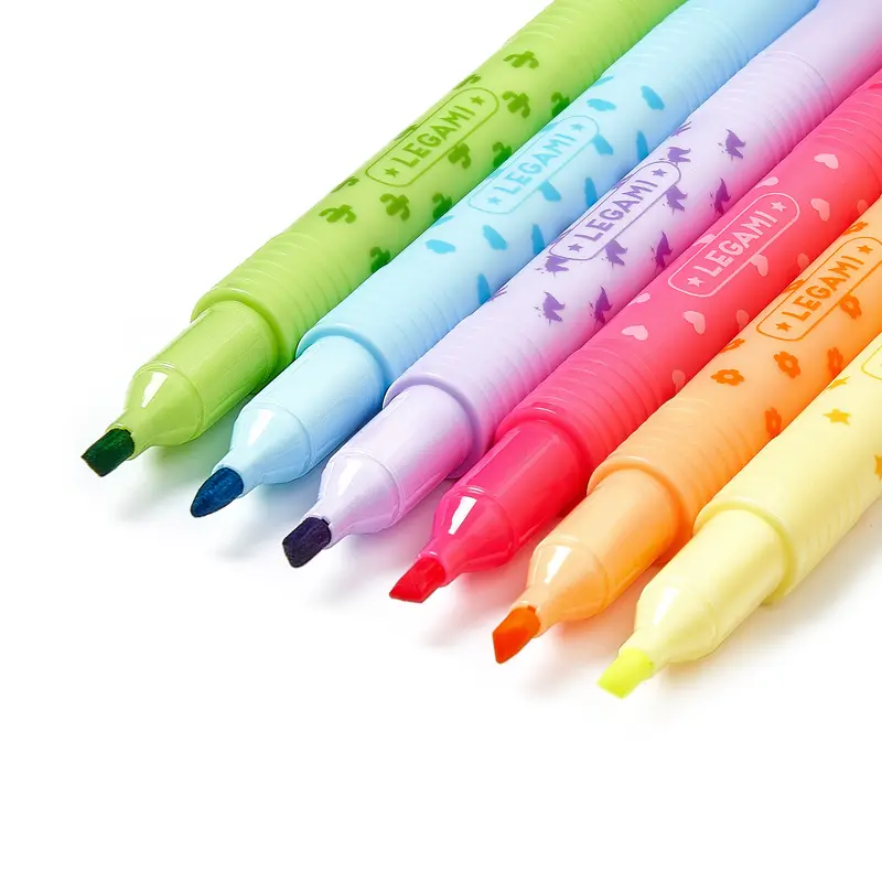 Legami Set Of 6 Erasable Magic Highlighters 2