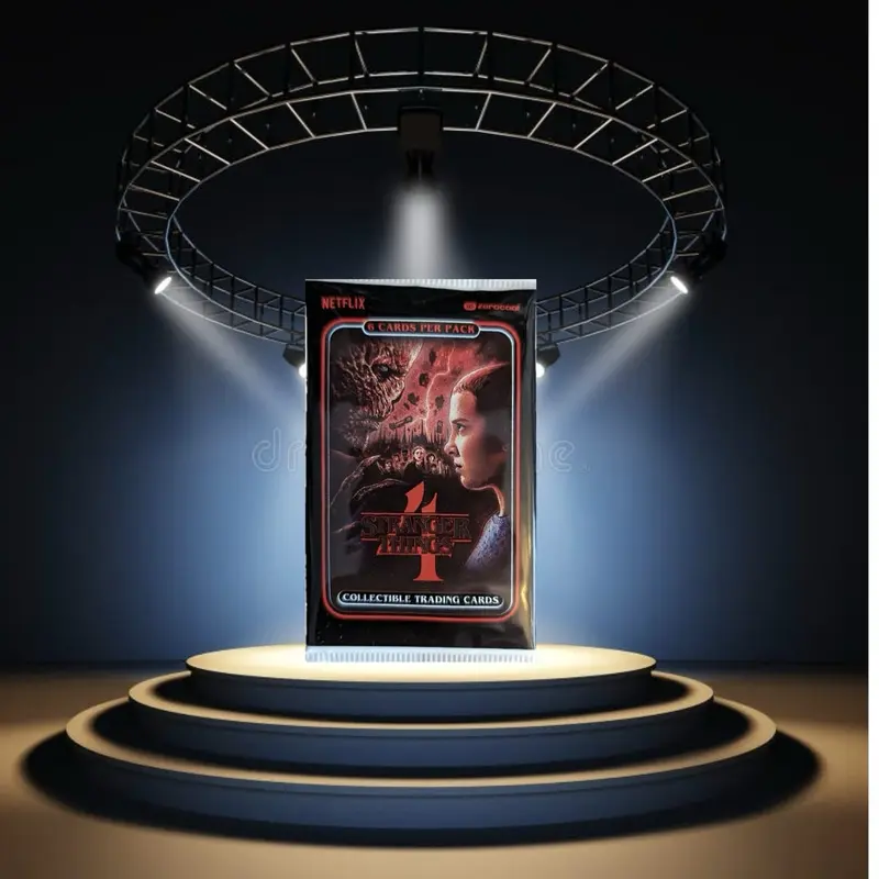 1 x BOX BREAK SPOT STRANGER THINGS TRADING CARDS 0