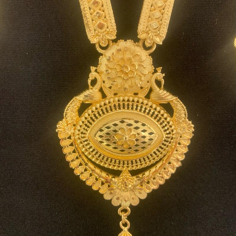 Md 019 Gold Plated Long Necklace for Women - Fashion Accessory 2