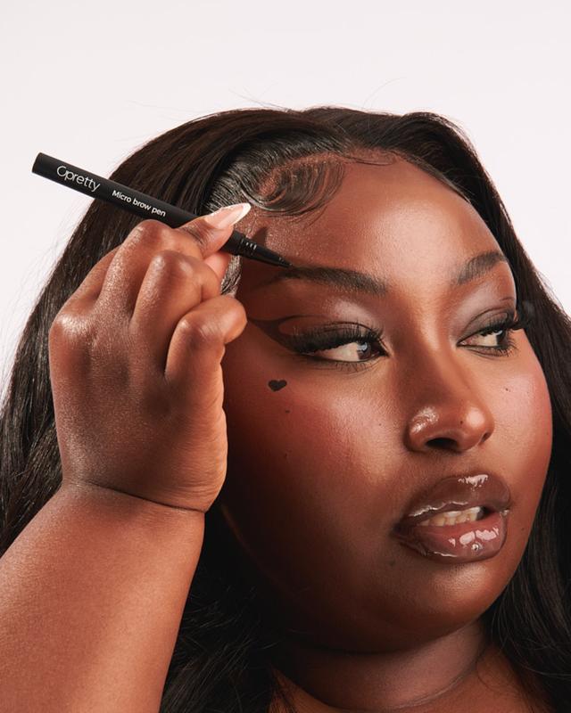 Opretty Long-lasting Smudgeproof Micro Brow Pen for Perfectly Defined Brows - Blend Gel Makeup Eyebrow Pen Pigment Cosmetic pencil 0