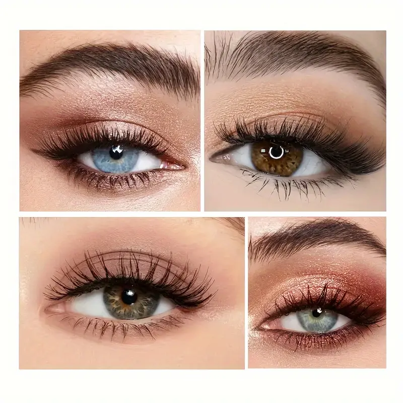 5-Step Lazy Eye Shadow Stick, Highlighter, Natural Eyeshadow Pencil, Non-Fly Powder, Easy Application, Portable Eyeshadow, Matte & Shimmer Finish, Brown & Golden Tones, 9-18 Shades, Beauty & Personal Care 7