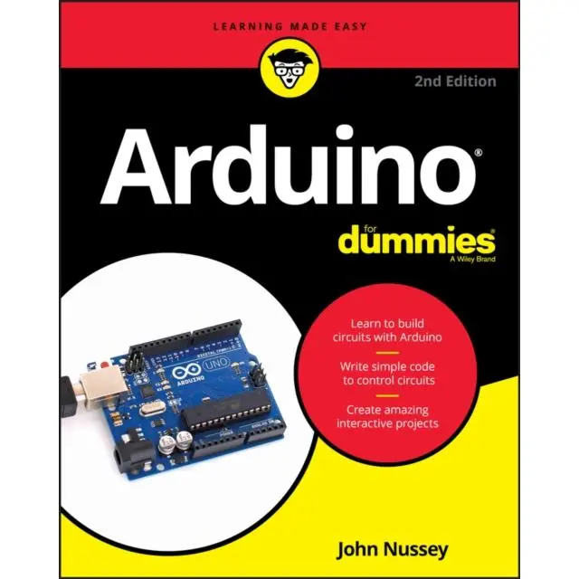 Arduino For Dummies - Paperback Book - by John Nussey - 9781119489542 - John Wiley & Sons Inc