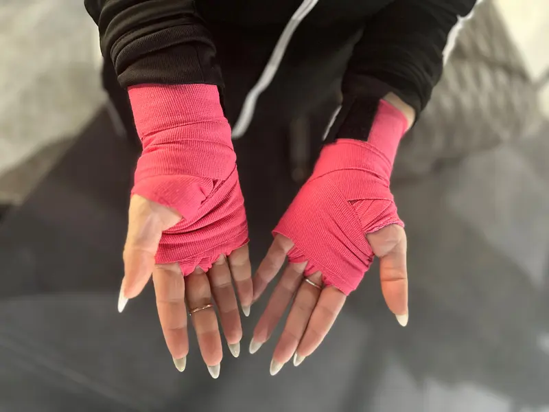 Boxing Hand Wraps Pink - Exclusive 3