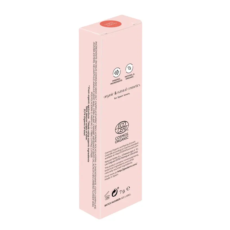 GEODERM Lip Gloss Glossy Coral 3