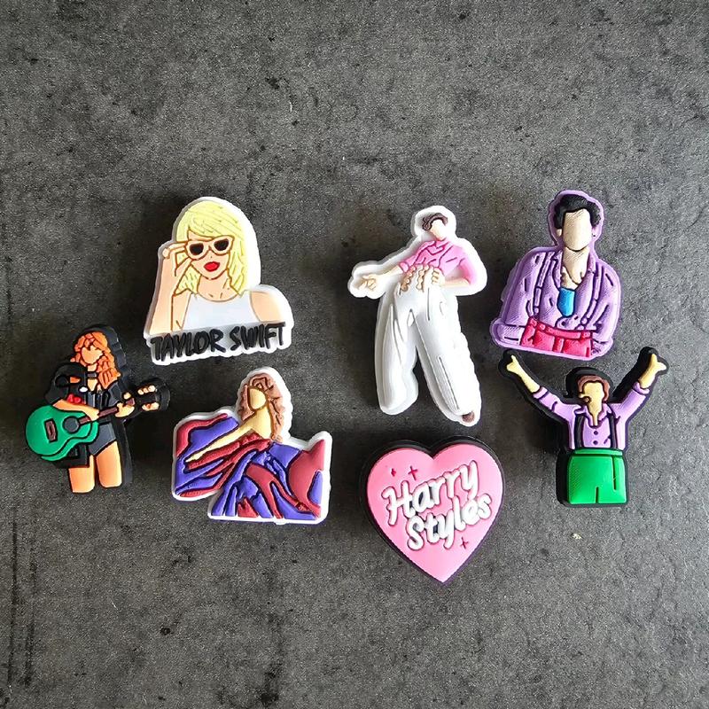 singer inspired shoe charms, 6
