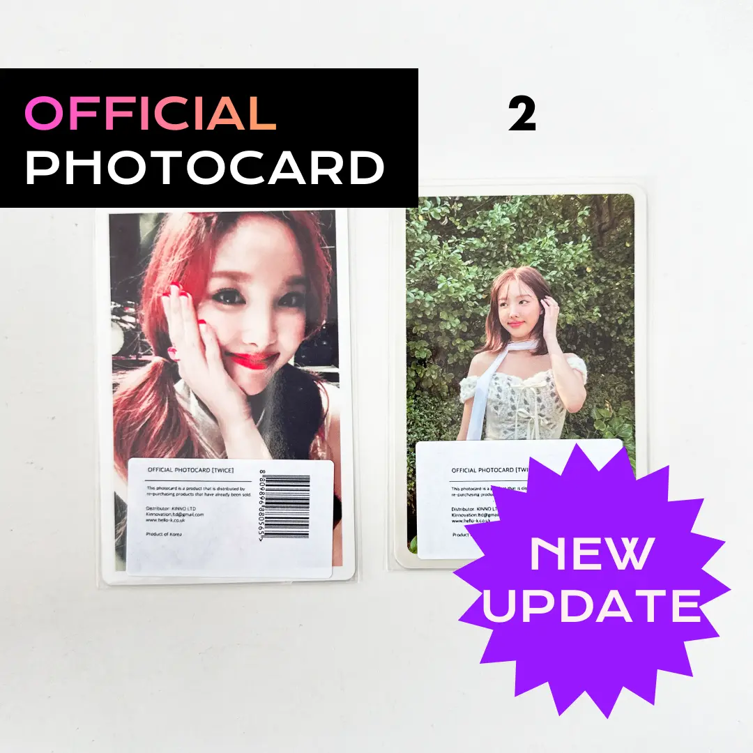 TWICE Official Photocard