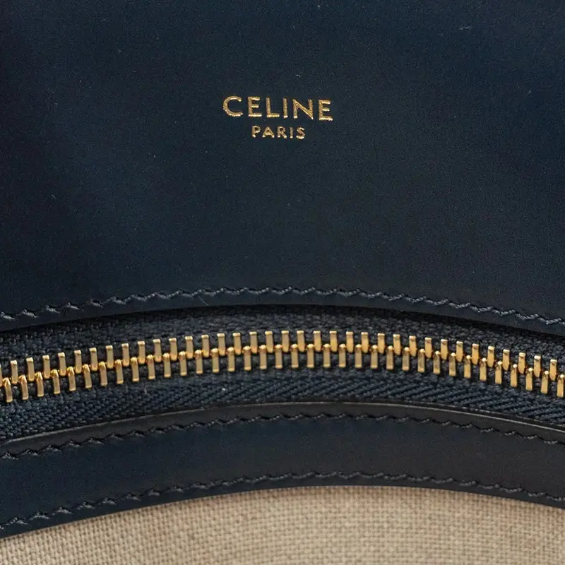 Preowned CELINE Large Vertical Cabas Tote Bag with Cross Body Strap - Women's luxury designer shoulder top handle bag 6